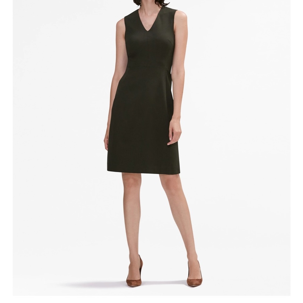 M.M. Lafleur Annie Olive Green Dress Size 2